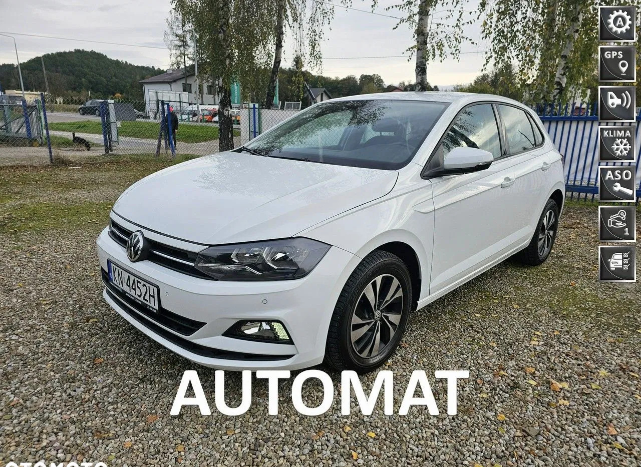 samochody osobowe Volkswagen Polo cena 63900 przebieg: 33456, rok produkcji 2019 z Knurów